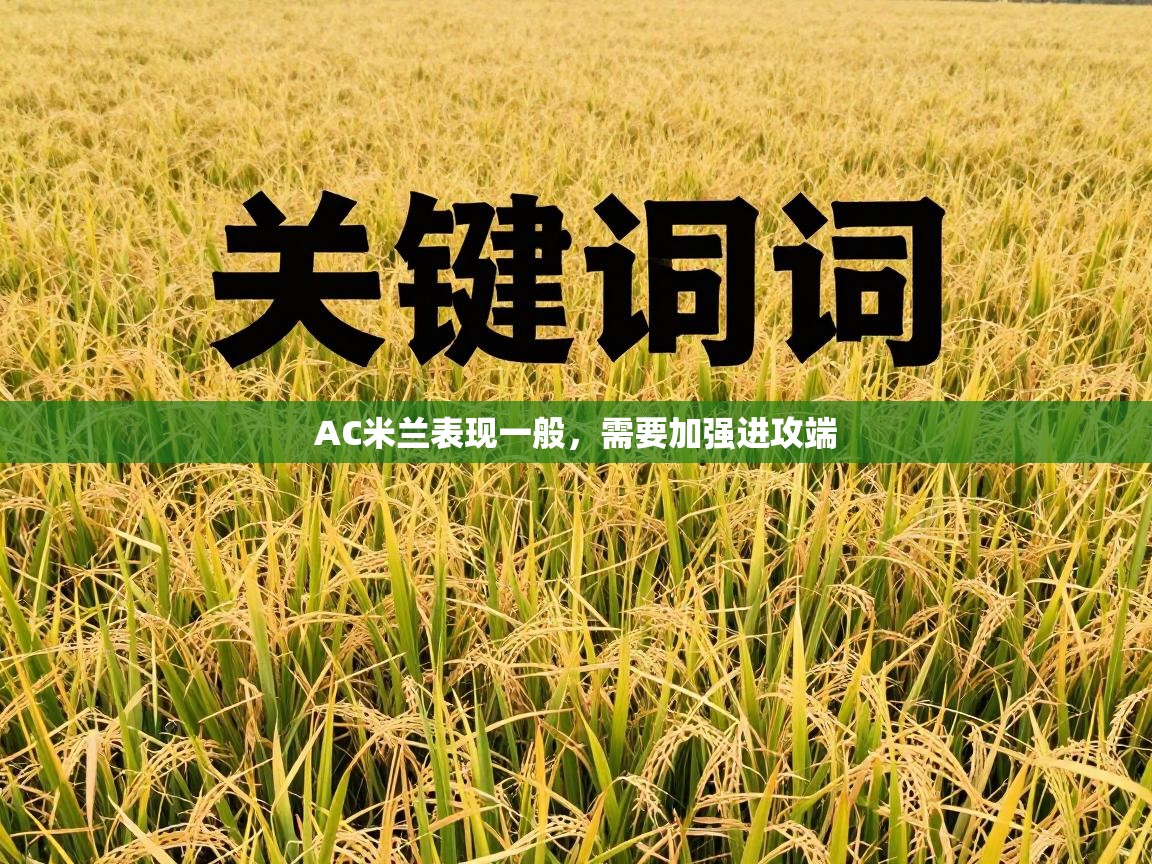 AC米兰表现一般，需要加强进攻端  第1张