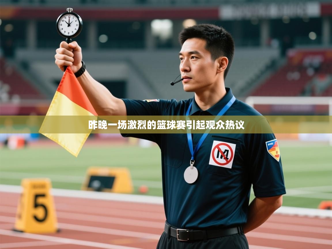 昨晚一场激烈的篮球赛引起观众热议 第2张